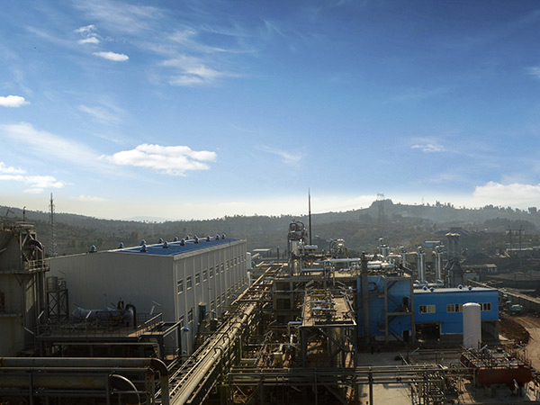 Coke oven gas liquefied natural gas project