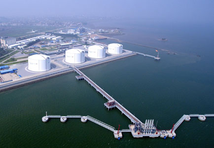 Fujian LNG stationpipeline project